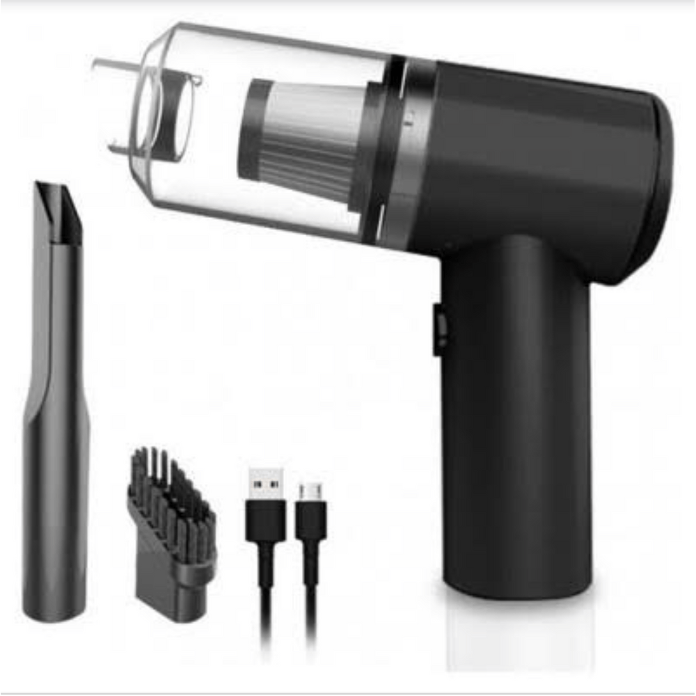 Mini Aspiradora Portátil Inalámbrica para Auto y Hogar – Recargable USB