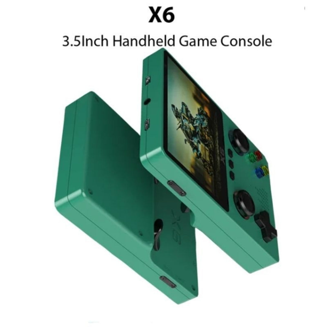 Consola Portátil X6: Revive la Época Dorada de los Videojuegos