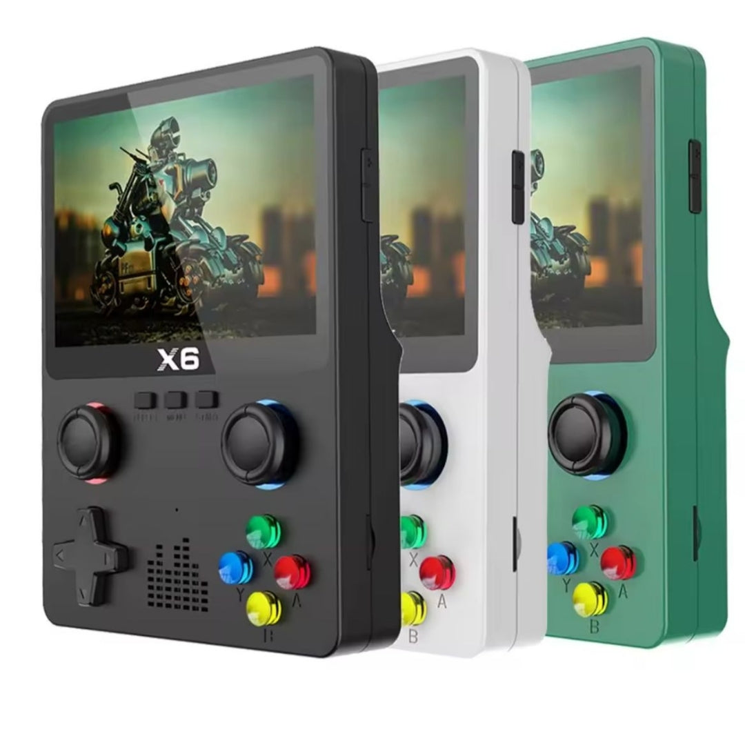 Consola Portátil X6: Revive la Época Dorada de los Videojuegos