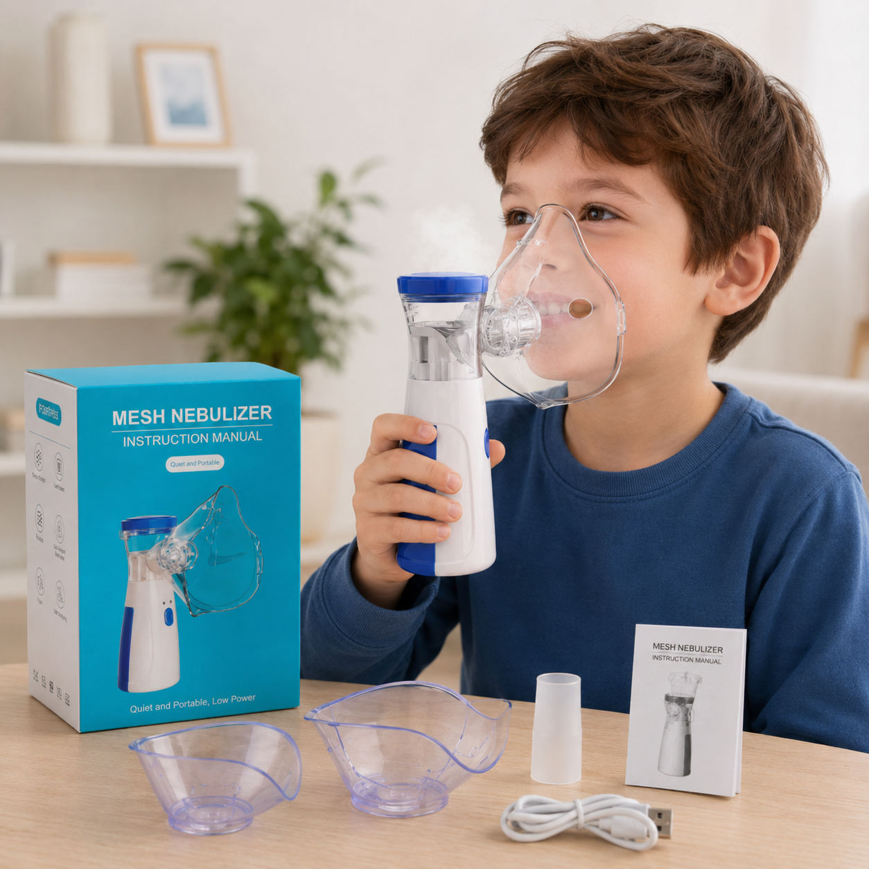 Kit Nebulizador de Casa Azul