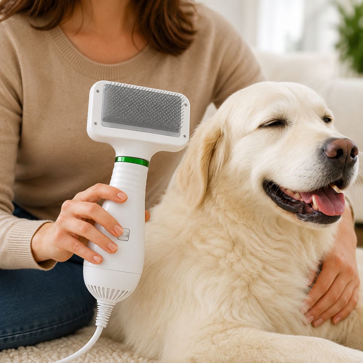 Secador Cepillo para Mascotas