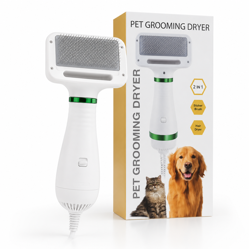 Secador Cepillo para Mascotas