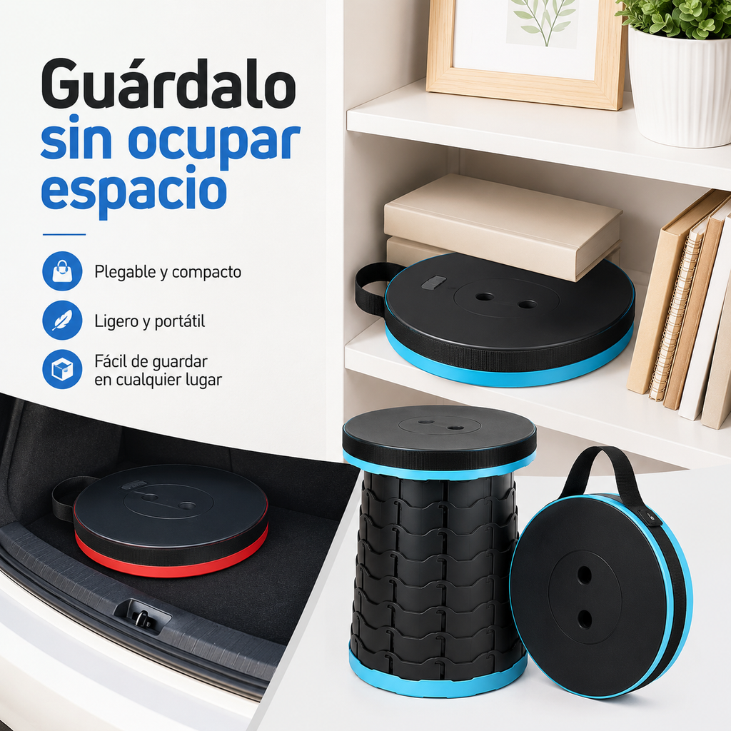 Taburete Plegable Portátil para Camping
