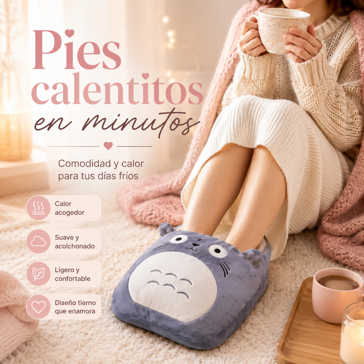 Calentador Eléctrico de Pies
