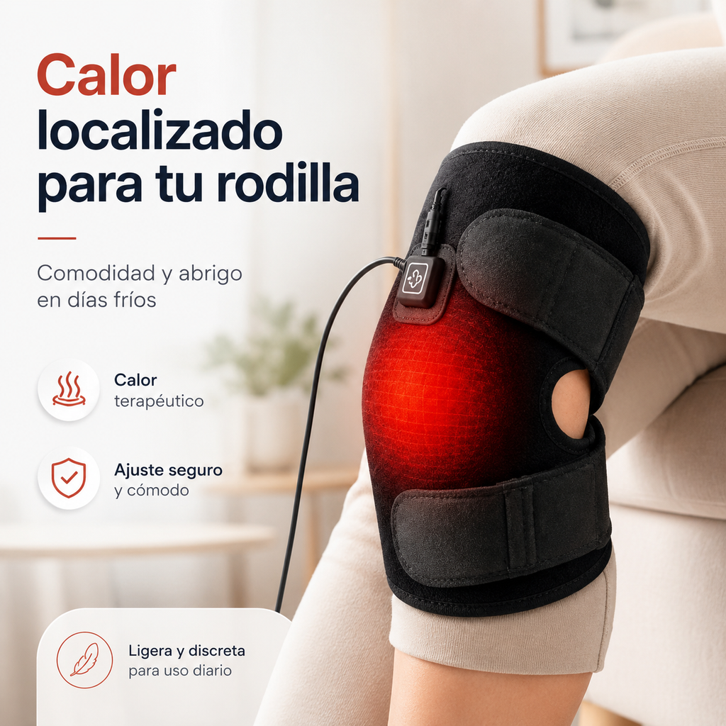Rodillera Térmica Inteligente USB-C