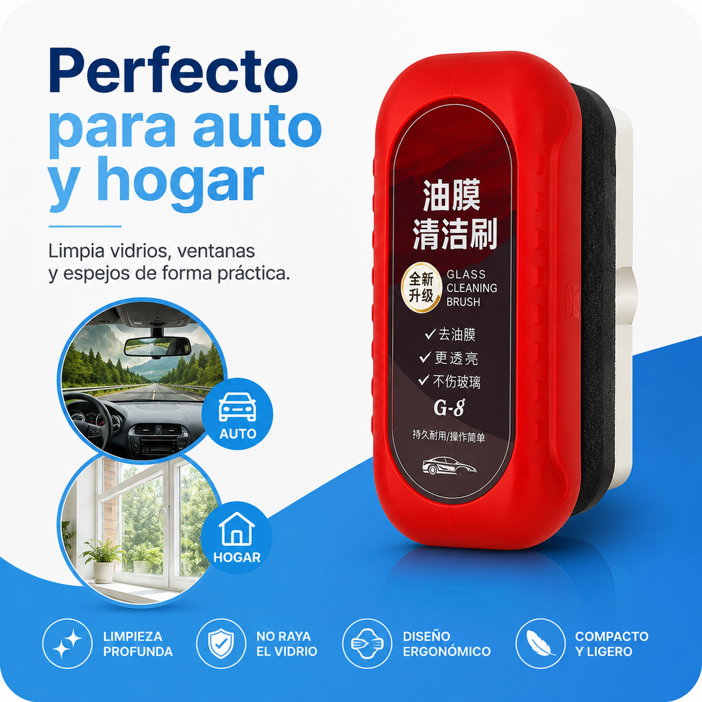 Cepillo Limpiavidrios para Auto